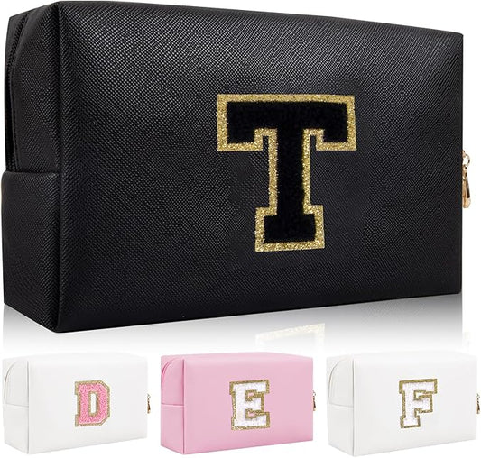 Personalized initial letter patch makeup