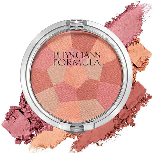 Physicians Formula Powder Palette Multi-Colored Blush Powder Blushing Berry, Dermatologist Tested