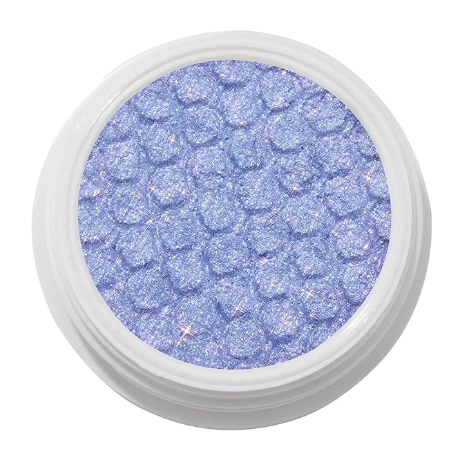 ColourPop Super Shock Shadow - High-Pigment, Crème-Powder Eye Makeup - Single Glitter Eyeshadow with Minimal Fallout and Unique Bouncy Texture - Pale Periwinkle Eyeshadow - Dream Much (0.07 oz)