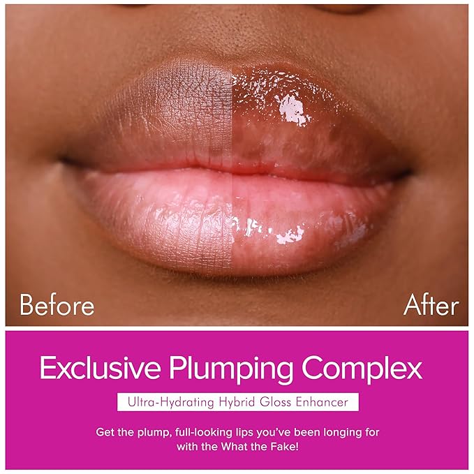 Queen Cosmetics Lip Plumper Gloss, 0.5 Long