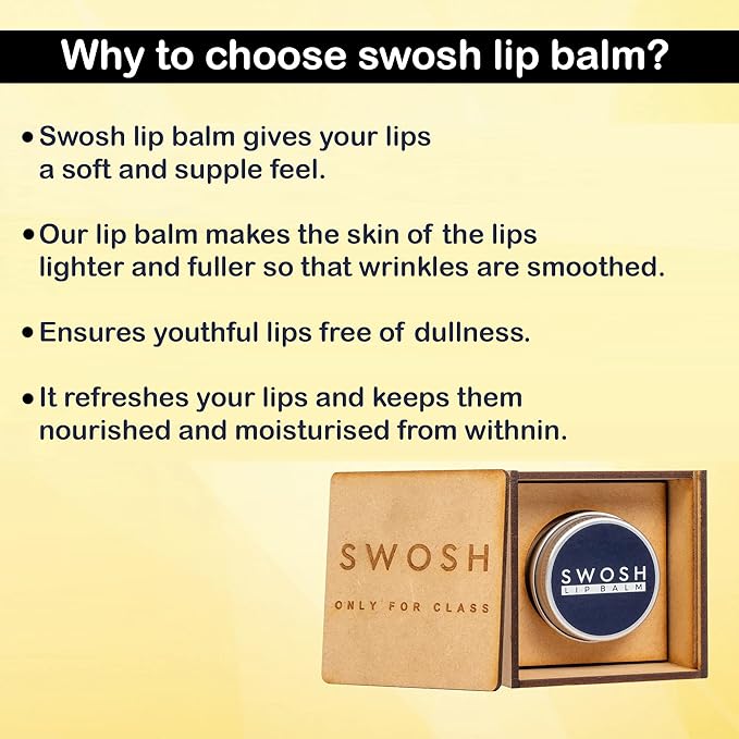 SWOSH Organic Lip Balm For Lightening