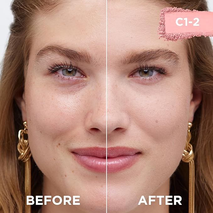 L'Oreal Paris True Match Super-Blendable Powder Blush, Baby Blossom C1-2, 0.21 Oz (Packaging May Vary)