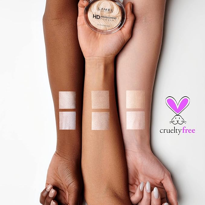 LAMEL HD Highlighting Face Powder - Natural Glow /0.42 oz 12g