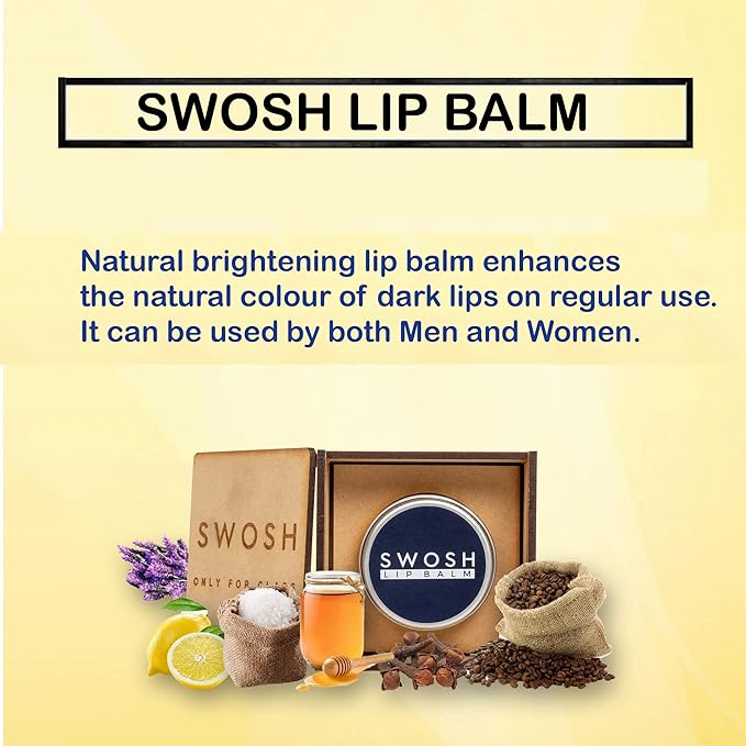 SWOSH Organic Lip Balm For Lightening