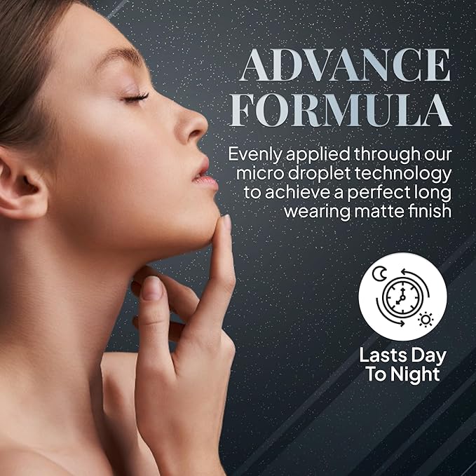 ERA Face spray makeup (R10 Cocoa, ) - Era Beauty 2.25 oz