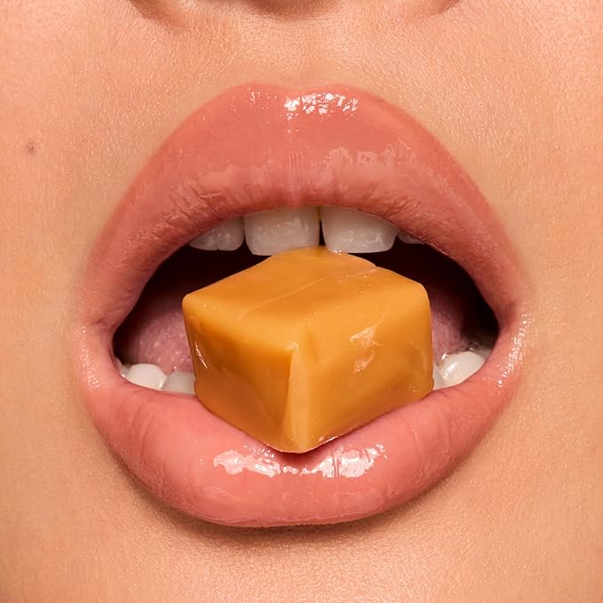 ColourPop Fresh Kiss Glossy Lip Balm - Hydrating Lip Care Enriched with Peptides, Hyaluronic Acid, Shea Butter & Vitamin E for an Ultra-Cushiony Formula - Caramel Latte (0.49 oz)