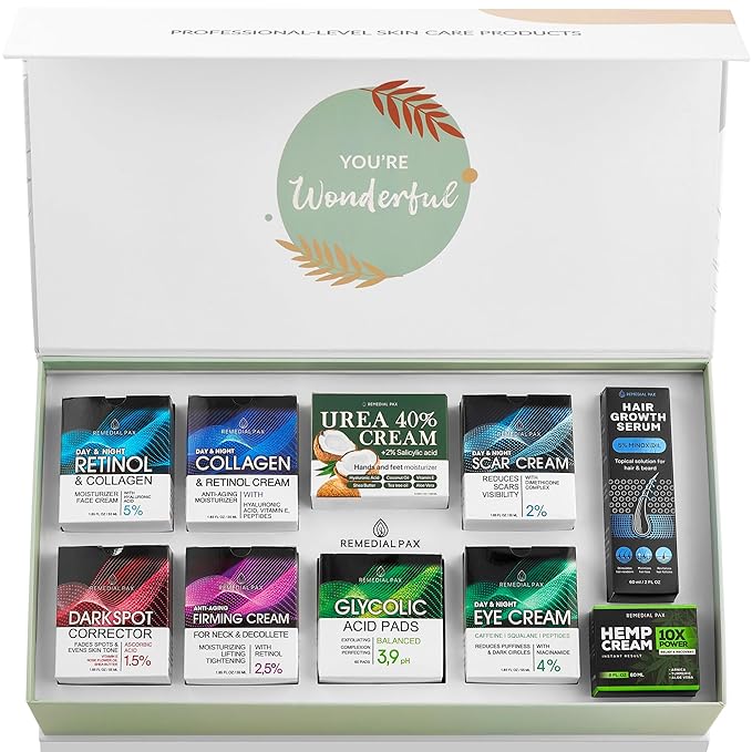 Skincare Gift Set, 10 Anti-Aging Beauty