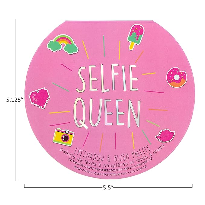 Expressions Selfie Queen Glisten & Glitter Makeup Palette