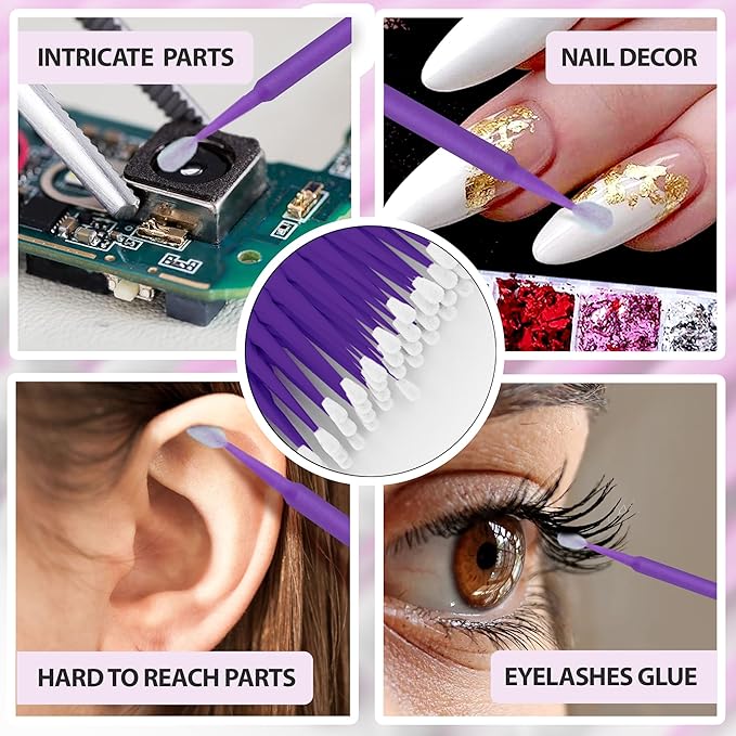 Microswabs for eyelash extensions pack