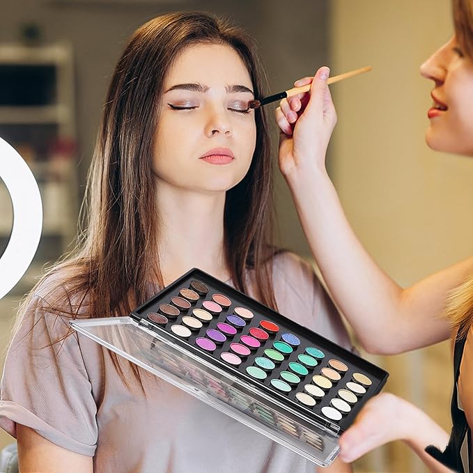 2PCS 9.25"x6.6" Large Empty Magnetic Makeup Palettes, Not