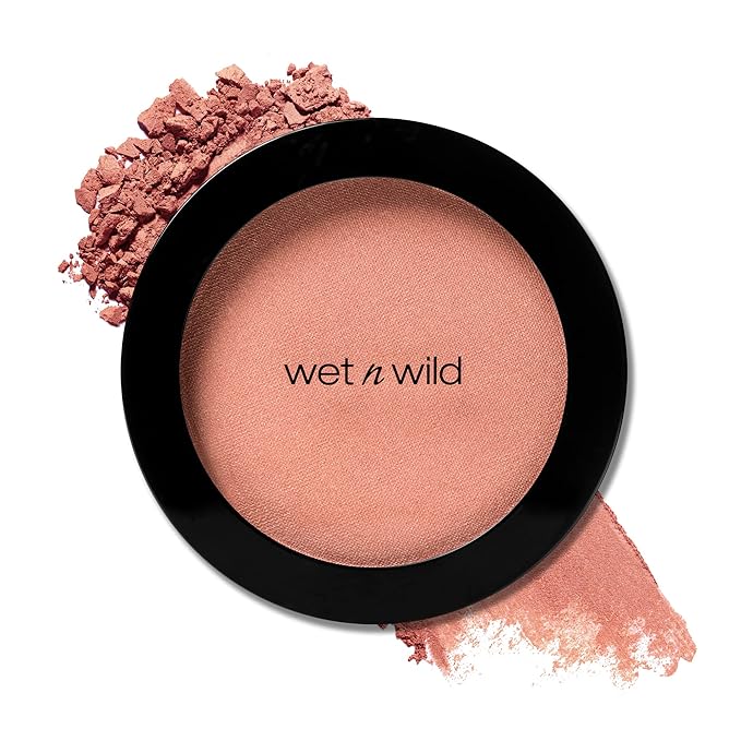 wet n wild Color Icon Blush, Effortless Glow Pearlescent Pink