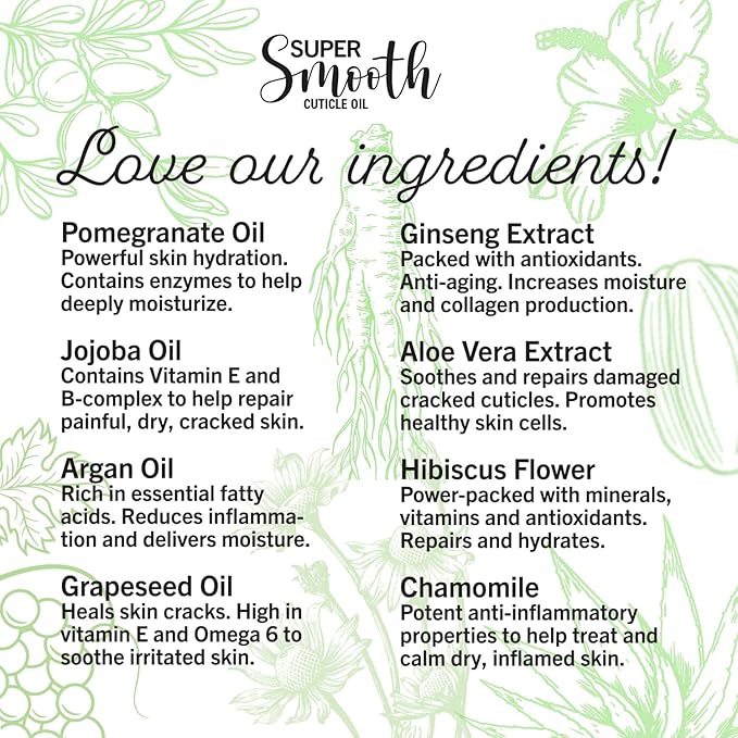 Super Smooth Cuticle Oil for