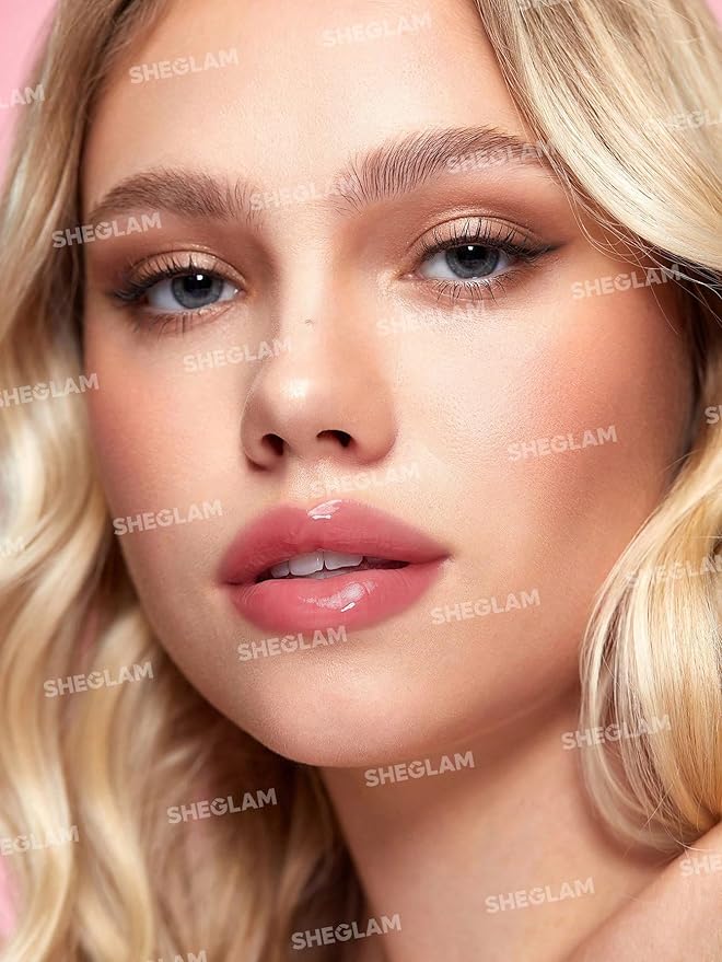 SHEGLAM Jelly Wow Tinted Lip Oil Plumping Lip Gloss Natural -Day Dreamer