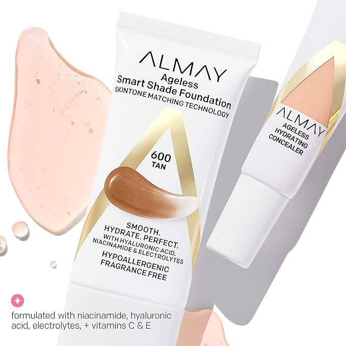 Almay Anti-Aging Concealer, Face Makeup with Hyaluronic Acid, of 1)