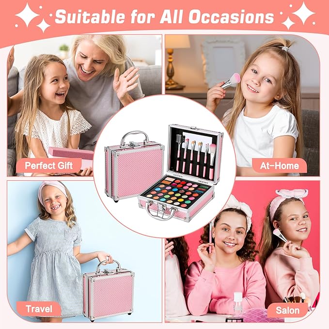 Anpro All-In-One Makeup Carry Case with Pro Teen