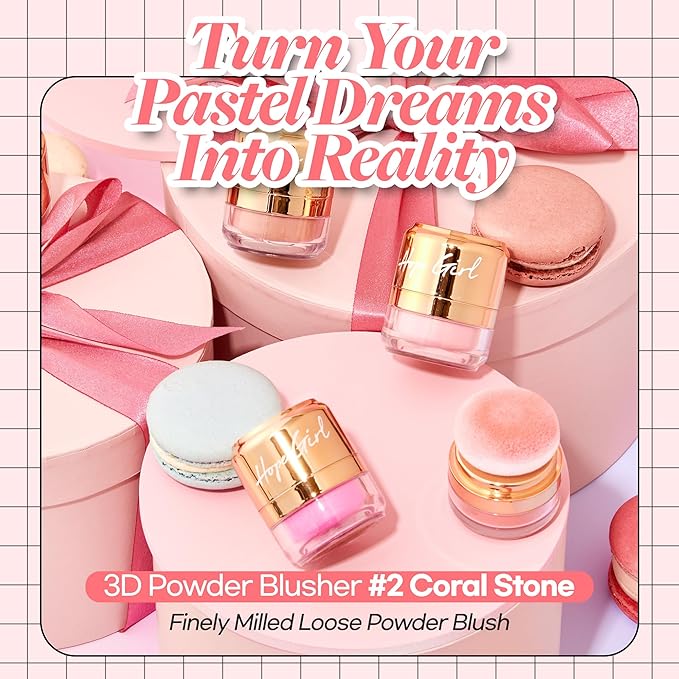 Hope Girl 3D Powder Blusher 0. | Skin-Loving 17oz