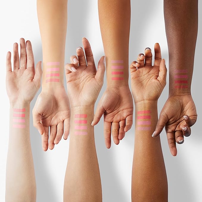 Enchante Ellen Tracy Lip Gloss Collection, Shimmery Lip Glosses for Women and Girls, Long Lasting Lip Gloss Set with Rich Varied Colors, Bold to Neutral (5 Pieces)