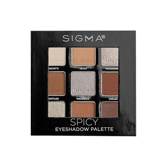 Sigma Beauty On-the-Go Eyeshadow Palette - Spicy -