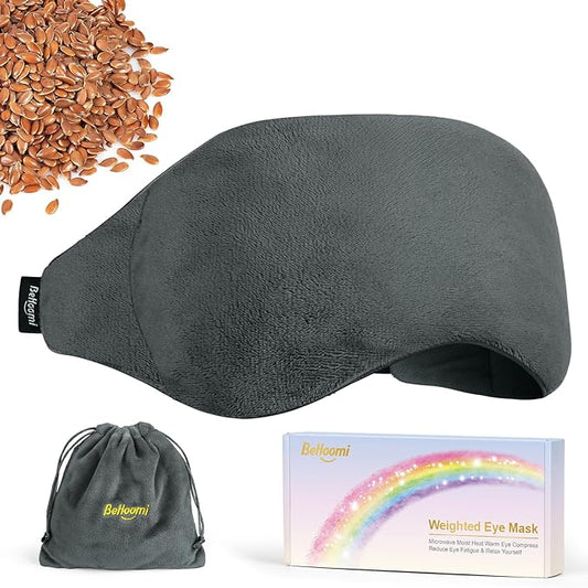 Weighted eye mask for sleeping,