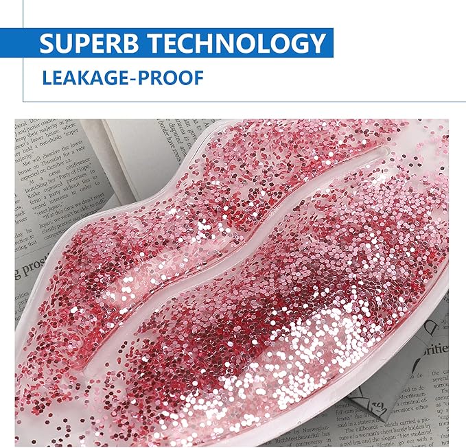 Lip Gel Ice Pack, Reusable Hot