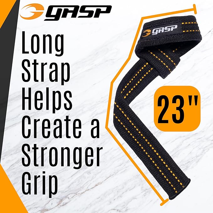 Gasp Gym Lifting Straps 23" Cotton