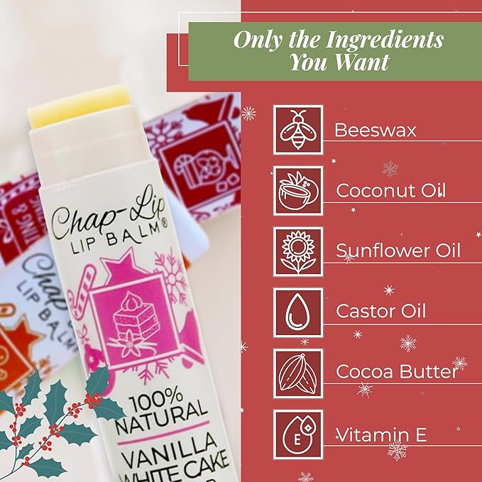 100% Natural Lip Balm Set - Petroleum