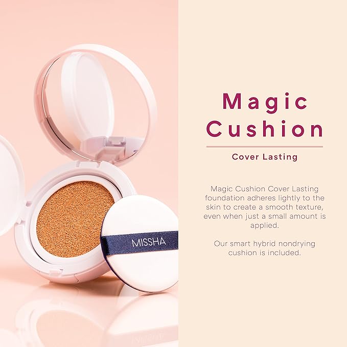 MISSHA Magic Cushion Foundation No.27 Honey beige for Skin Types