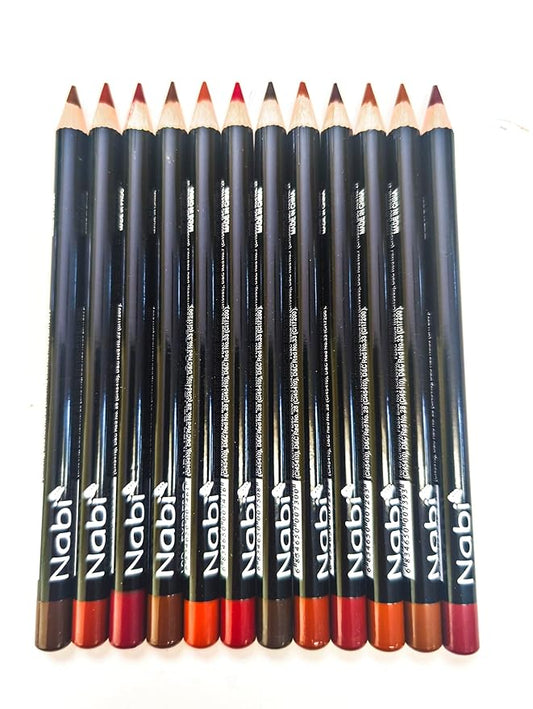 Nabi 12 Pieces, 12 Colors Lip Liner