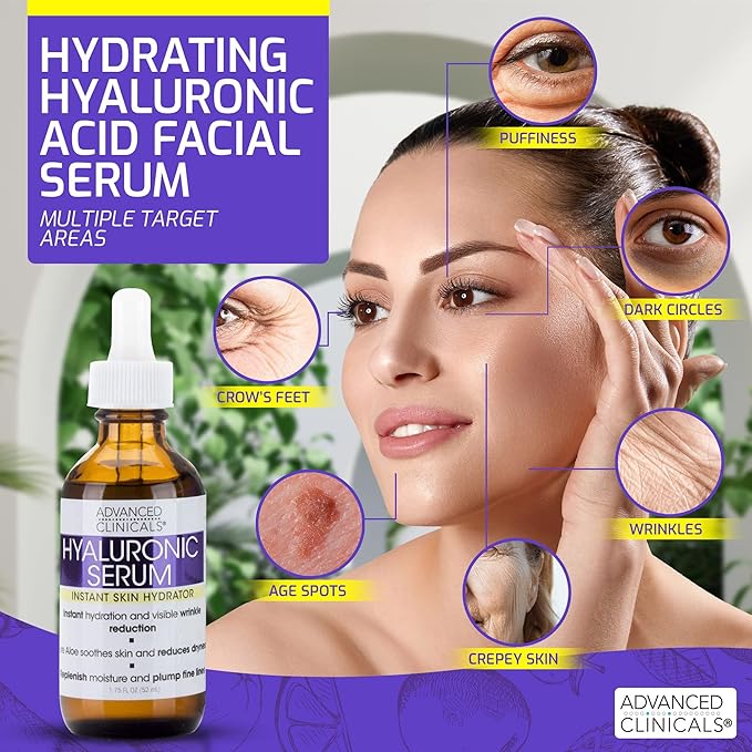 Advanced clinicals pure hyaluronic acid