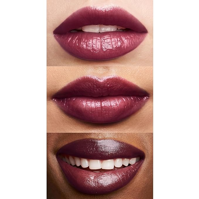 e.l.f. Sheer Slick Lipstick, Hydrating Lipstick For Sheer Color With A Shiny Finish, Infused With Vitamin E, Vegan & Cruelty-free, Black Cherry