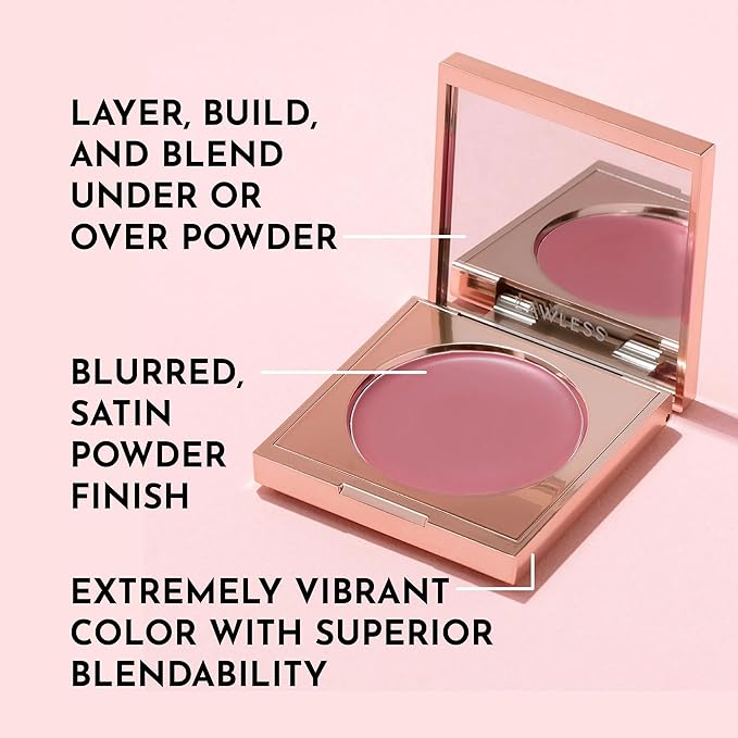 LAWLESS Pinch My Cheeks Soft-Blur Cream Blush - - 0. 18 oz