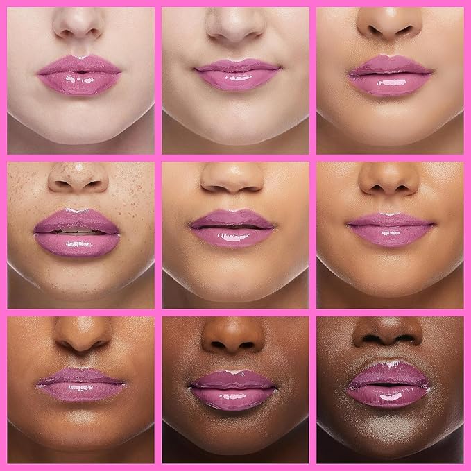 Hydrating Lip Glow Oil, Moisturizing Lip Glow Oil, Nourishing Glossy Transparent Lip Oil, Plumping Lip Oil, Lip Balm, Non-sticky Tinted Toot Lip Balm for Lip Care (SZ01881-2pcs Cherry)