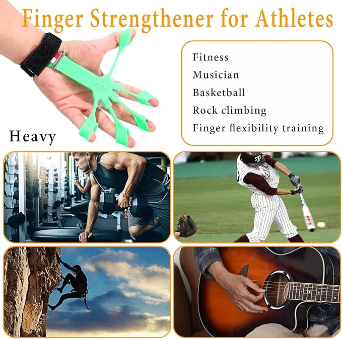 Grip Strength Trainer/Forearm Strengthener 2PCS Upgraded Rehabilitation/10 Resistance