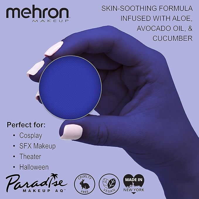 Mehron Makeup Paradise AQ Refill (.25 ounce) (Dark