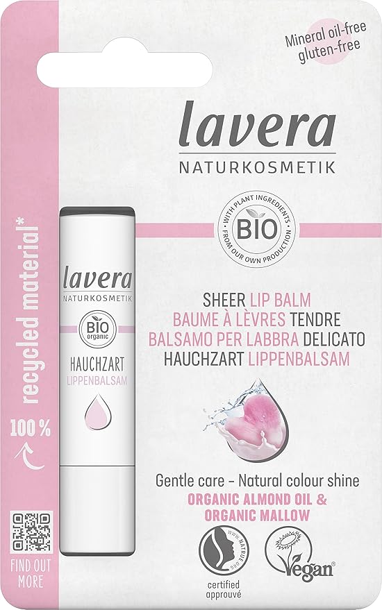 Lavera Organic Sheer Lip Balm New oz