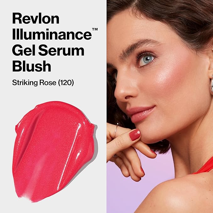 Revlon Illuminance Gel Serum Blush, Visibly Plump Cheeks, fl oz.