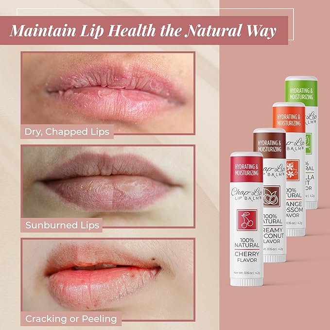 100% Natural Lip Balm Set - Petroleum