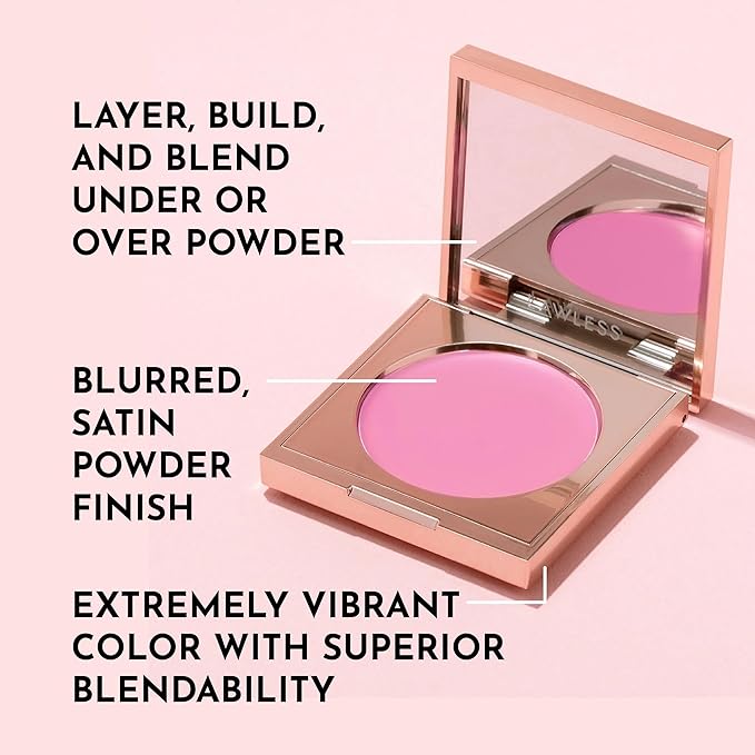 LAWLESS Pinch My Cheeks Soft-Blur Cream Blush - - 0. 18 oz