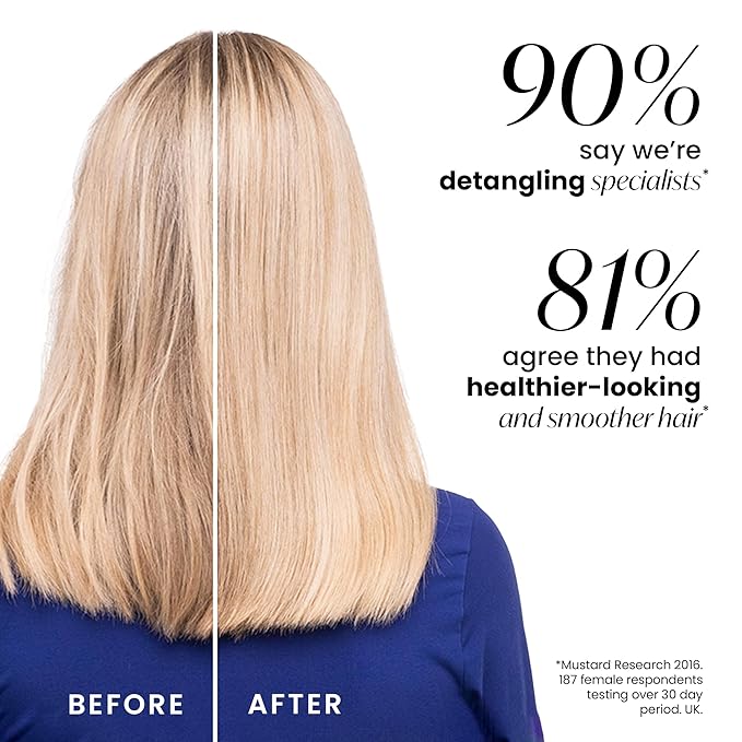 Tangle Teezer Original Detangler Brush, Dry & Wet Hairbrush for All Hair Types, Panther Black