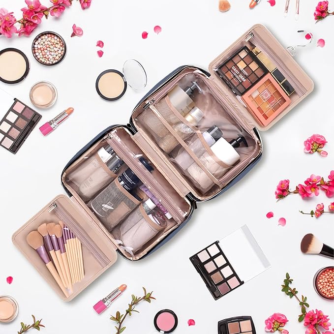 Travel toiletry bag for women,