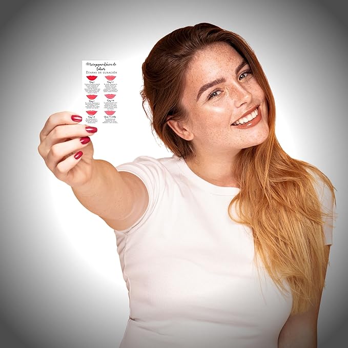 Spanish Lip Blush Aftercare Card |