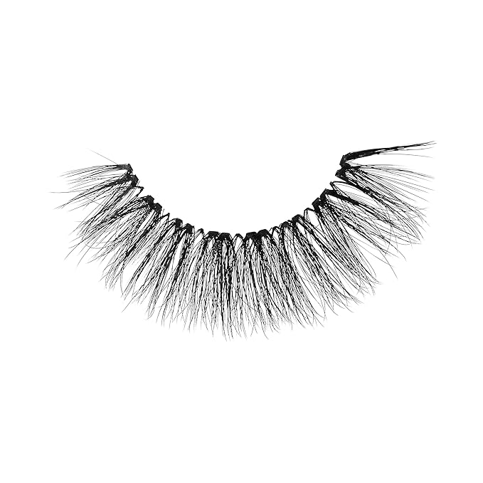 KISS Lash Couture The Muses Collection False Eyelashes, Duchess', 16 mm, Handmade, Refined Faux Silk, Contact Lens Friendly, Easy to Apply, Includes 1 Pair Reusable Strip Lashes (Pack of 3)