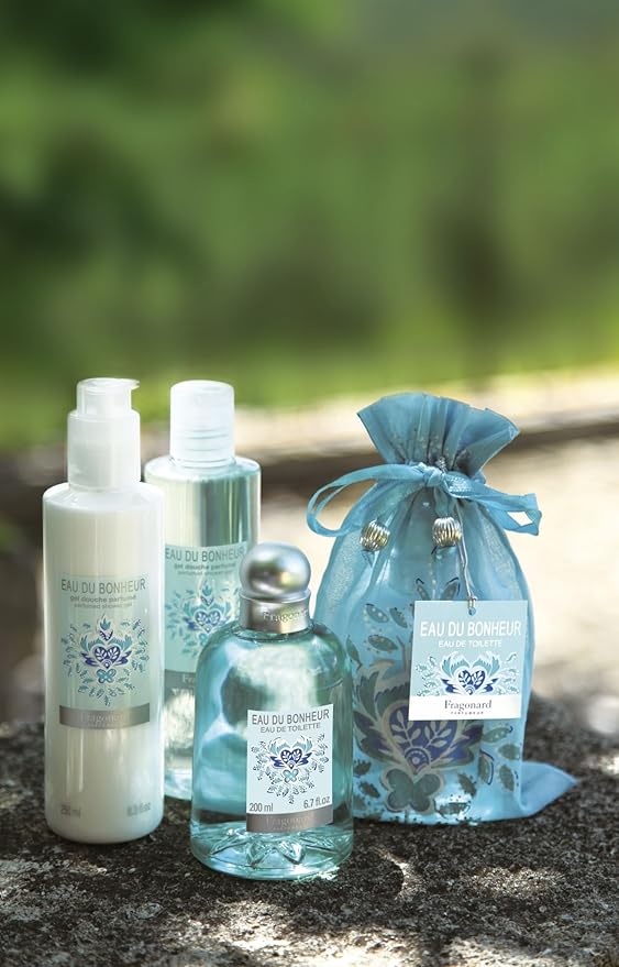 Fragonard French Luxury Eau de Toilette EAU DU BONHEUR 6.76 oz