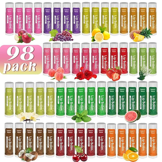 98 Pack Natural Lip Balm Bulk