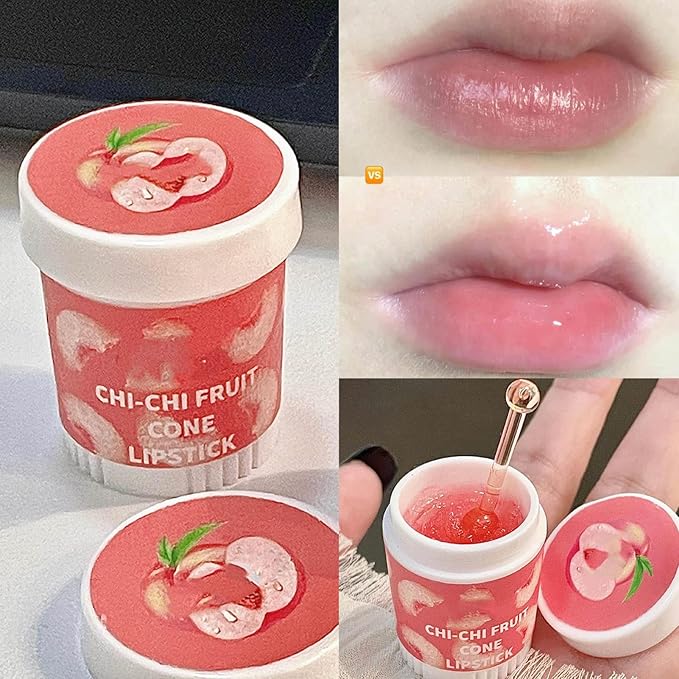 Lip Balm Cute, 3pcs Cute Ice Moisturizing