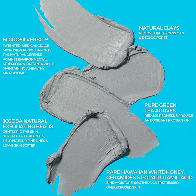 BeautyStat Universal Microbiome Purifying Radiance Mask, Cleansing Mask Clays () 2.5 oz