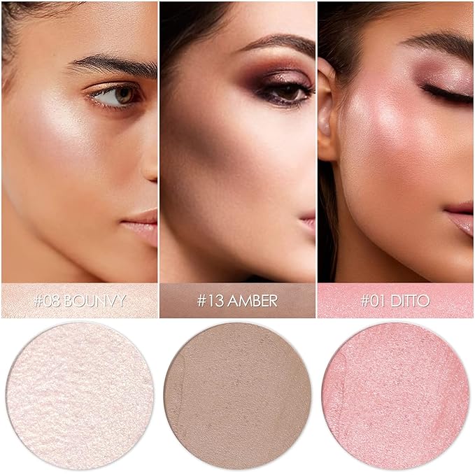 3 Pcs FAIR Contour Stick Set,Cream Blush & All Skin