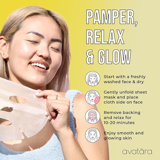 Avatara Juicy Pineappy Exfoliating Facial Mask