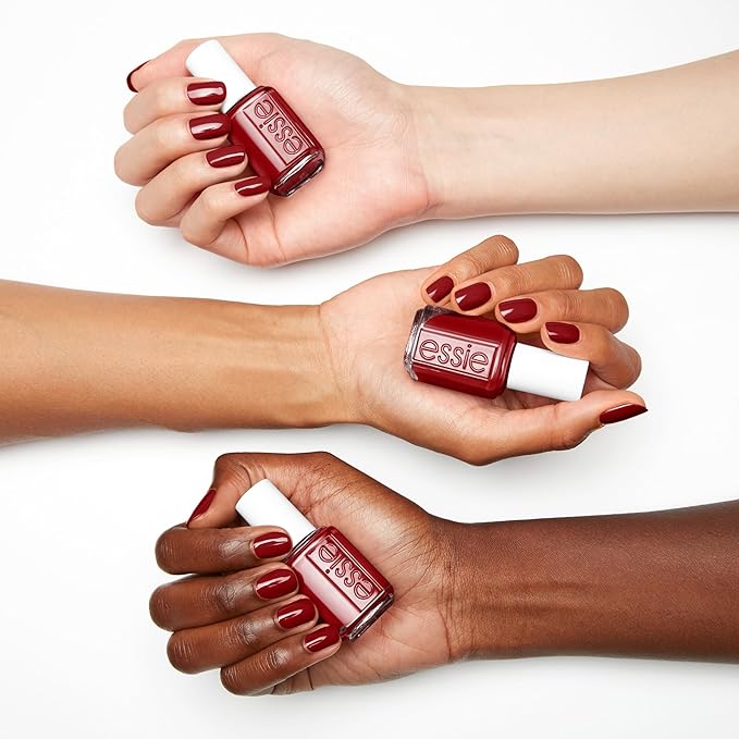 essie Salon-Quality Nail Polish, Vegan, Odd Squad, Red, Not a Phase, 0.46 fl oz