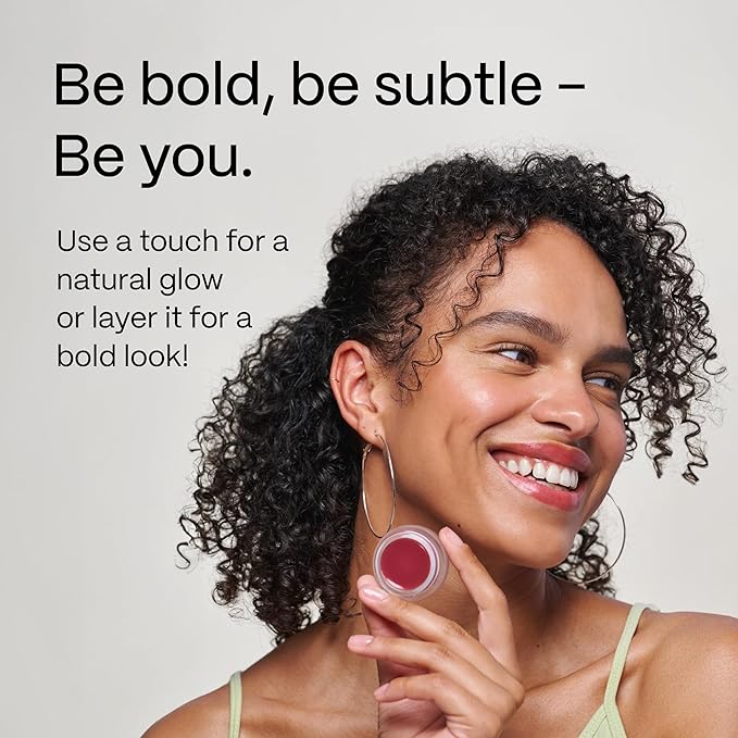 Mad Hippie Cheek & Lip Tint, Poppy – Balm & Blush for Cheeks and Lips, Makeup Kit Essentials, Travel-Size, Vegan & Cruelty-Free, 0.24 Oz